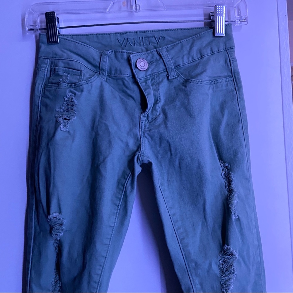 Vanity xs ripped jeans